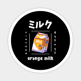 Milk Japan Japanese Vintage Since Retro Established Magnet